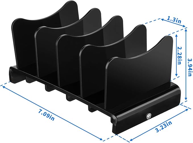 CaSZLUTION Acrylic Multi Device Organizer Stand Base - Image 3