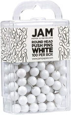 JAM PAPER Colorful Push Pins - Image 2