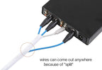 Alex Tech 10ft - 3/8 inch Cord Protector Wire Loom Tubing Cable Sleeve Split - Image 3