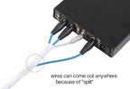 Alex Tech 25ft - 3/4 inch Cord Protector Wire Loom Tubing Cable Sleeve Split - Image 3