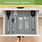 Purawood Kitchen Drawer Organizer - Image 5