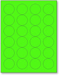 NextDayLabels - 8-1/2 x 11 Neon Color High Light Fluorescent Labels by NextDayLabels