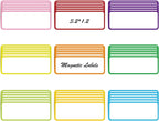 54pcs Magnetic Dry Erase Labels，Magnets Sticker，11 Colors Reusable Erasable by Unknown