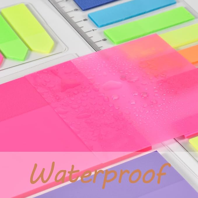 BAYTORY 700 Sheets Transparent Sticky Notes, Self-Adhesive Translucent Writable - Image 5