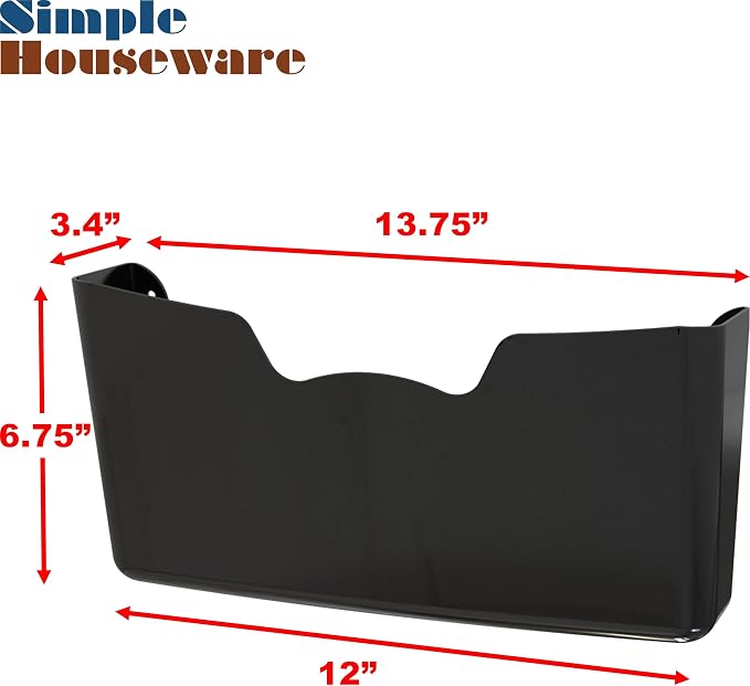 Simple Houseware Single Pocket Wall Mount - Image 4