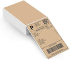 MUNBYN Brown 4"x6" Direct Thermal Shipping Labels, Commercial Grade Permanent by MUNBYN