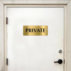 SmartSign Custom Brass Sign - Image 2