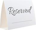 20 Pack Modern Reserved Table Sign by TOROS