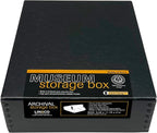 Lineco Museum Archival Storage Box, Drop Front Design by Lineco