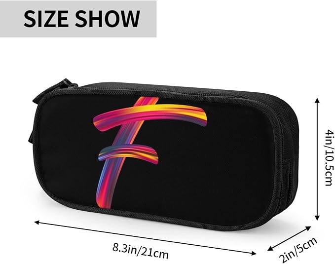 Pazacon Cute Initial Pencil Case - Image 2