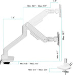 ARES WING Ultrawide Monitor Arms White - Image 8