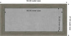 Amanti Art Grey Framed Magnetic Board 27x55 Oversize Vision Board - Image 4