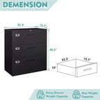 MIIIKO Lateral File Cabinet - Image 3