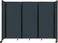 Versare Room Divider 360 Portable Wall Partition | Folding Panels | Large by VERSARE