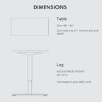 FLEXISPOT EN1 One-Piece Standing Desk - Image 6