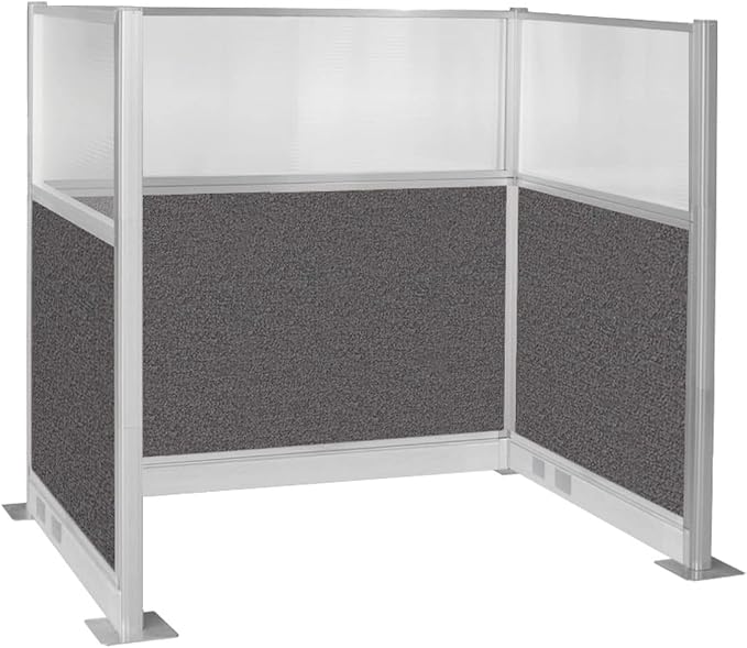 Versare Pre-Configured Hush Panel Electric Cubicle | Workstation Divider Walls by VERSARE