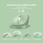 Ergonomic Wireless Mouse with USB Receiver - Image 2