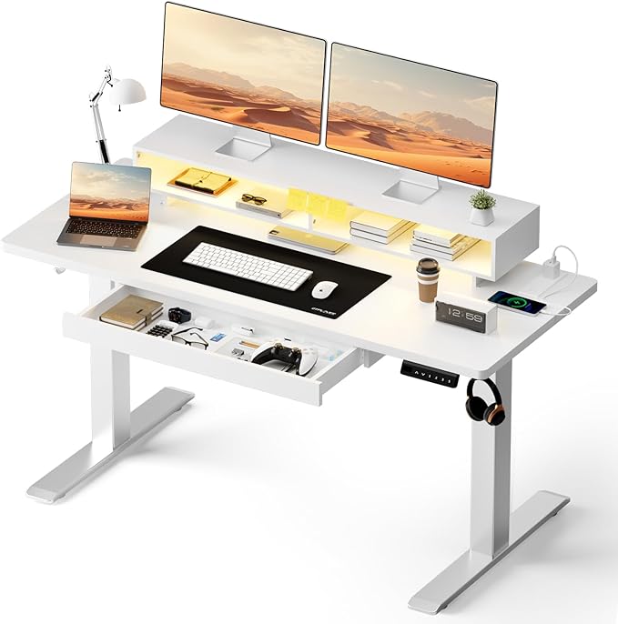 GTPLAYER Electric Standing Desk by GtracingDirect