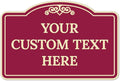 Custom Decorative Sign, Personalized Metal Sign by SigoSigns