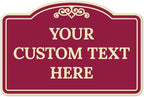 Custom Decorative Sign, Personalized Metal Sign by SigoSigns
