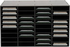 Literature Organizer with 36 Compartments | Adjustable Desktop File Sorter Mail by Unknown