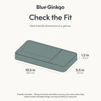 BLUE GINKGO Desk Tray – Korean-Made Organizer - Image 3