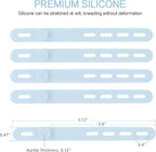 Donruby 24Pcs Silicone Cable Ties - Image 2