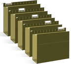 Extra Capacity Hanging File Folders, RAZCC 30 Pack Letter Size Reinforced by RAZCC