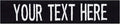 Custom Uniform Name Tapes Solid Colors. Made in The U.S.A. Ships Under 24 by NORTHERNSAFARI