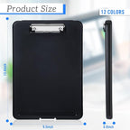 Ireer 12 Pcs Plastic Clipboard - Image 2
