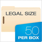 Pendaflex Manila Fastener Folders, Legal Size, 2 Fasteners, 1/3 Cut - Image 8