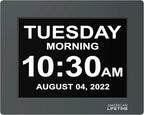 American Lifetime 【New 2024】 Dementia Clock Large Digital Clock - Image 9