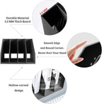 SAYEEC 1Pcs Collapsible Plastic Magazine File Holder Vertical Binder Storage - Image 4