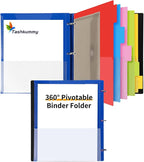360 Pivotable Project Organizer, 3 Ring Binder by 360%C2%B0PivotableBinderNotebook