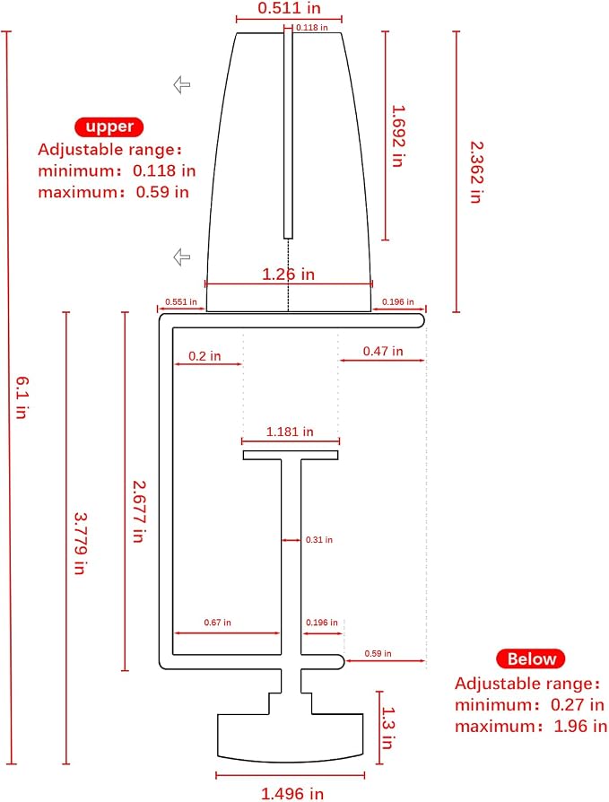 Jhanw Sneeze Guard Support Clips - Image 4