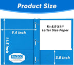 Two Pocket Folders, RAZCC 100 Pack Two Pocket - Image 2