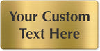 SmartSign Custom Brass Sign by SmartSign