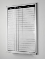 Project Planning Portrait Whiteboard 48" x 36" by CreativeSafetySupply