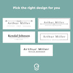 EGD ACM Desk Name Plate Personalized I Custom Office Desk Accessories Decor I - Image 3