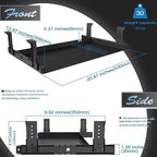 FRMSAET Under Desk Keyboard Tray Heavy-Duty All-Metal Material 20/24/30 inches - Image 3