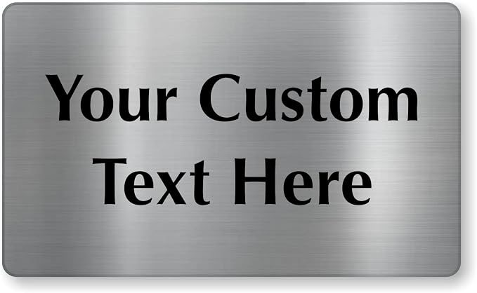 SmartSign Custom Steel Sign by SmartSign