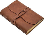 Dark Brown Notebook Journal by leatherjournal