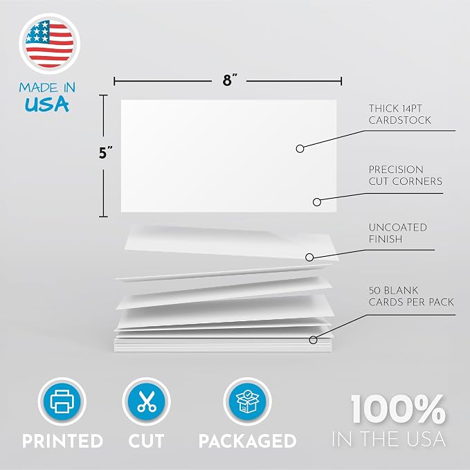 Home Advantage 5x8 Blank Index Cards - Image 5