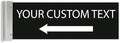 ALPHA DOG SIGNS Custom Projecting Hallway Sign, Personalized Indoor Outdoor by AlphaDog