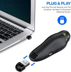 Rechargeable Presentation Clicker Wireless Presenter Remote USB Control - Image 4