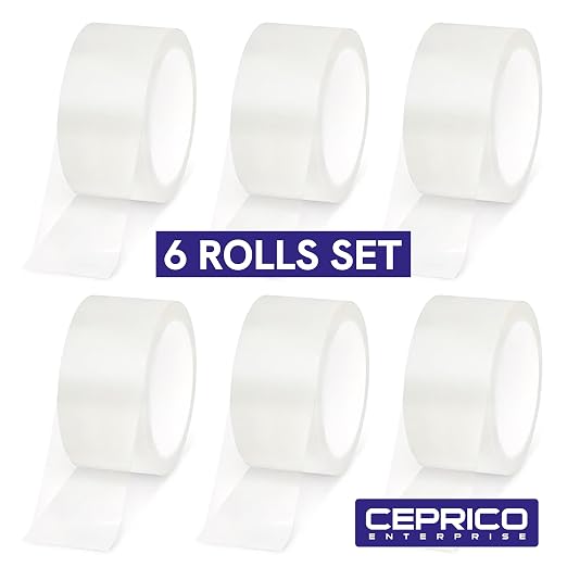 CEPRICO ENTERPRISE Premium Transparent Packing Clear Strong Adhesive - Image 7