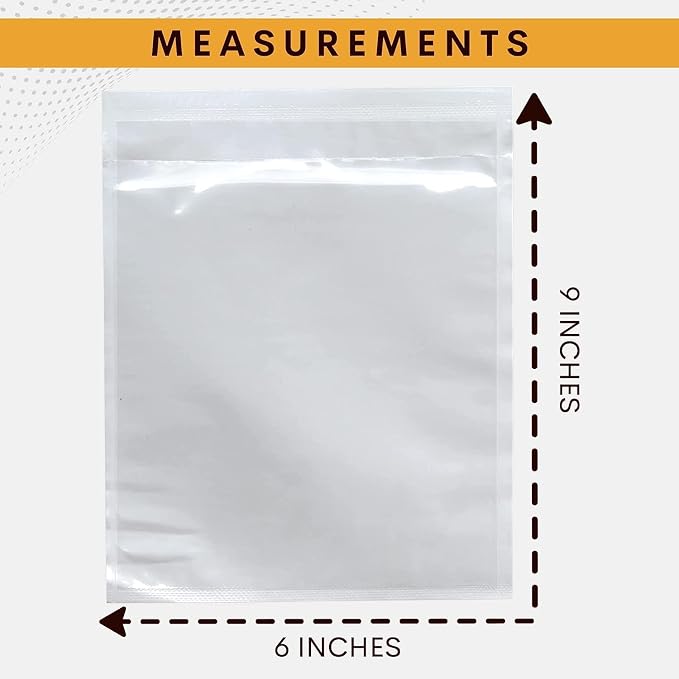 200 Pack 6"x9" Shipping Label Sleeves – Clear Self-Adhesive Packing Slip Pouches - Image 4
