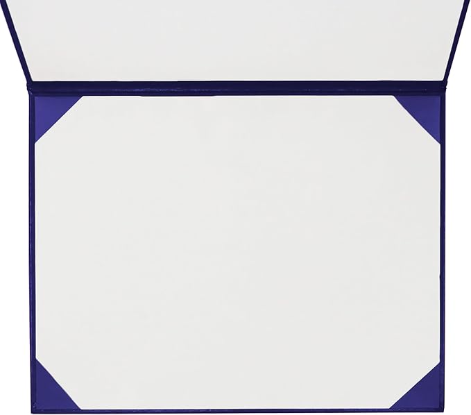 GraduationMall 8.5"x11" Smooth Padded Diploma Cover Certificate Holder Purple - Image 4