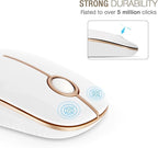 VssoPlor Wireless Mouse, 2.4G Slim Portable Computer Laptop Mouse - Image 2