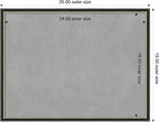Amanti Art Black Framed Magnetic Board 19x25 Medium Vision Board - Image 4